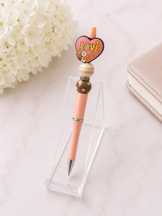 Flower Power Love Pen